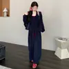 Elegante y casual conjunto de maternidad 2026 nuevo estilo, adelgazante y rejuvenecedor, conjunto de tres piezas moderno y versátil para mujeres