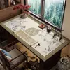 Nuevo tapete de escritorio estilo caligrafía china, ecológico, protector de ojos, resistente al desgaste, tapete de escritorio para estudiar, mantel estilo tradicional chino, protector de escritorio