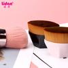 Pincel para pó de unha, pincel com cabeça de cogumelo dourado, pincel solto para pó, pincel para blush, pincel de maquiagem, ferramenta de bancada