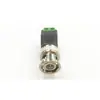 Conector BNC enchufe de video terminal verde Conector sin soldadura Q9 BNC macho Conector para monitor
