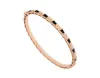 Pulsera de Hueso de Serpiente Antiguo y Concha de Marca de Gama Alta Baojia/B Chapada en Oro Grueso Joyería de Lujo Ligero Estilo de Lujo Ligero