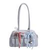 Nuevo Modelo 2025 Estilo Coreano Yoonjin Bolso Boston Vintage de Bolos para Mujer Bolso Bandolera Underarm