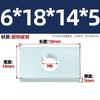 Tuerca Rectangular Hierro Cuadrada Acero al Carbono Galvanizado Perfil de Aluminio Tuerca Deslizante Tuerca Cuadrada M3M4M5M6M8M10