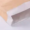 Em estoque Bolsa Composta de Papel e Plástico Espessada Plástico de Engenharia Química Bolsa Tecida de Papel Kraft Impermeável Logotipo Personalizado