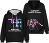 Sudadera casual con capucha de impresión digital 3D para hombre y mujer, nueva película transfronteriza europea y americana, K-Pop Hunter Witch Group