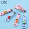 LMLTOP cartoon frutas cortadores de unhas criativos dobráveis cortadores de unhas compactos portáteis cortadores de unhas atacado C0190