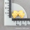 Lazo Brillante de Colores Material de Pegamento de Crema DIY Puntos Pajarita Funda de Teléfono Serie de Colores Macarrón Accesorios para el Cabello para Niños