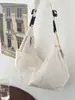 Bolsa Transversal Grande Capacidade Estilo Dumpling, Bolsa de Ombro de Alta Qualidade Novo Estilo, Bolsa Versátil de Verão para Estudantes Universitários e Pessoas que se Deslocam, Bolsa Feminina