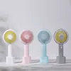 Ventilador de Mano Mini M6 Carga USB de Escritorio Ventilador Pequeño Conveniente para Oficina Deportes al Aire Libre Estudiante
