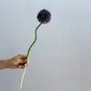 Flores Artificiais e Plantas Verdes, Flores de Cebola Falsas, Adereços Modernos Minimalistas para Sala de Estar e Casamento, Arranjos Florais