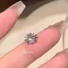 Araña de viento oscuro love hueso de oreja clavo dulce fresca chica chica caliente oreja caracol nicho circón pendiente