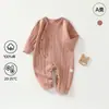 Mameluco para Bebé Clase A Año Nuevo Algodón Puro Sin Huesos Ropa Caliente para Bebé para Niños y Niñas