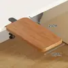Placa de Extensión para Escritorio para Uso Doméstico, Placa de Extensión Ensanchada sin Taladro, Reposamanos, Bandeja Plegable Ensanchada para Teclado de Escritorio de Oficina