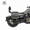 El lobo de coche muscular es adecuado para Qianjiang flash 600 borde lateral empaque casco medio casco casco completo con cerradura modificado con portabicicletas de liberación rápida
