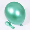 Globo de látex engrosado de 12 pulgadas 2.8g color cromo boda cumpleaños decoración de habitación de boda globo color metálico venta al por mayor