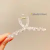 Nuevo Pinza Grande para el Cabello 2025 para Cabello Grueso, Accesorio para el Cabello de Otoño e Invierno, Pinza de Tiburón para la Parte Posterior de la Cabeza, Pinza de Garra de Peluche Retro para Moño para Mujeres