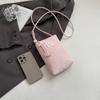 Moda de Verano Bolso Cruzado Pequeño para Mujer Nuevo 2025 Casual Nueva Moda Casual Bolso para Teléfono Móvil Bolso de Hombro para Desplazamiento