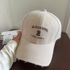 Sombrero de Lengua de Pato para Mujer Primavera y Verano Sombrero de Béisbol de Tapa Dura de Moda Nueva para Hombre 2025 Delgado Beige Combinable Protección Solar