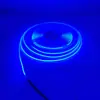 Fita de LED Cob 24V 320D Baixa Tensão 12V Luz Colorida Cor Única Barra de 8mm Canal de Alumínio Ktv Atmosfera Tira de Luz Linear Flexível