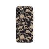 Adequado para Capa de Celular iPhone 17, Nova Capa de Celular Masculina da Moda Caveira Rosa Halloween para Exportação
