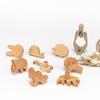 En stock Fábrica Madera Maciza Nórdica Creativo Lindo Gancho para Habitación Infantil Manija de Puerta de Armario para Ropa Gancho Fuerte sin Perforación