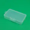 Caja de Plástico PP Rectangular Caja de Almacenamiento para Anzuelos de Pesca Caja de Embalaje Transparente Caja Organizadora para Tarjetas y Cuentas Caja Transparente