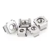 En stock al por mayor jaula de acero inoxidable 304 tuerca de jaula tuerca flotante gabinete de jaula tapa de tornillo de hierro pinza de hierro de jaula