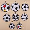 Parches de Tela Bordados Parches Bordados por Computadora Parches de Moda DIY Decoración para Ropa de Fútbol del Mundial