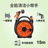 Pistola de Agua para Lavado de Autos de Alta Presión para Uso en Casa, Herramienta para Regar Flores, Manguera Telescópica, Manguera Suave, Potenciador de Agua del Grifo, Boquilla de Pistola de Agua Lavable