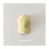 Gorra de Béisbol Desgastada con Bordado de Letras Estilo Coreano para Niños, Gorra Versátil de Ala Suave para Sol, Moda de Primavera y Otoño para Niños, Gorra para Bebé