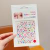 Adesivos 3D Coloridos de Borboleta Cristal Diamante Adesivos Acrílicos Estéreo Fofos Recompensa para Menina Adesivos Decorativos