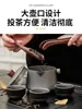 Set Portátil para Hacer Té al Aire Libre y de Viaje: Juego de Tazas de Té de Aleación de Aluminio Ultraligero, Una Olla, Tres Tazas, para Acampar y Senderismo