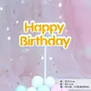 Copyright Bandeira de Bolo de Aniversário Plug-in Smiley Banner Vela Plug-in de Bolo Digital 123 Decoração de Confeitaria