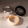 Pulsera de Resina Geométrica Irregular Retorcida Manchada Transfronteriza Europea y Americana Pulsera de Lujo Ligero de Gama Alta Pulsera de Temperamento a la Moda