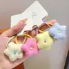 Ligas para el cabello de flores para niñas, Cuerdas para el cabello, Accesorios para el cabello de estilo coreano de alta elasticidad que no dañan el cabello, Cuerdas para el cabello para niñas, Accesorios para el cabello para niños