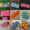 Mercadorias personalizadas para fãs de celebridades e ídolos: chaveiros para bolsas, chaveiros para mochilas, pingentes de tecido não tecido e pingentes de feltro com mensagens personalizadas