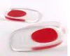 Almohadilla para el talón de silicona transparente invisible media plantilla protección del pie absorción de impactos anti-dolor anti-desgaste almohadilla para el talón para hombres y mujeres
