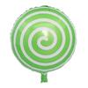 Nuevo globo de aluminio redondo de 18 pulgadas transfronterizo con forma de piruleta de caramelo, suministros para decoración de fiestas