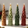 Molde de Vela Papai Noel de Natal diy Árvore de Natal Vela Perfumada Decoração
