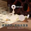 Colección de Vainas de Loto Natural Accesorios para Pulseras DIY Cristal de Jade Ágata Arena Vaina de Loto Pequeñas Gotas Al Por Mayor