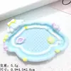 Platos Pequeños Lindos de Dibujos Animados Accesorios de Resina Pegamento de Crema DIY Pasadores para el Cabello Colgantes Hebillas de Zapatos Juguetes Blanditos Adornos Pequeños