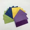 Fornecimento de fábrica 10 pequenos envelopes novos e limpos para cartões de membro cor de papel pérola envelope mini ocidental pequeno pode ser impresso