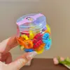 100 Piezas de Anillos de Toalla de Colores para Niños sin Pelo, Gomas para el Cabello para Niñas, Gomas Pequeñas para el Cabello, Bandas Elásticas, Diademas para Bebés y Accesorios para el Cabello