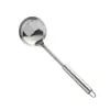 Conjunto de Utensílios de Cozinha de Aço Inoxidável com Espátula e Colher de 3cm para Cozinhar, Espátula, Colher, Escumadeira, Espalhador de Farinha, Espátula Escumadeira para Uso Doméstico