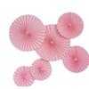 Flor Abanico de Papel Perla Suministros para Boda Arreglo de Pared de Fondo para Habitación de Boda Set Abanico Plegable para Boda Rojo Rosa Abanico para Boda al por Mayor