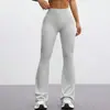 Pantalones de Yoga de Tiro Alto, Ajustados, de Tacto Desnudo, de Pierna Ancha, Levanta Glúteos, Elásticos, de Secado Rápido, Pantalones Deportivos Rectos Largos, de Gran Venta, en Stock