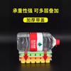 Caja Desechable para Dumplings con Tapa Caja Comercial Transparente de Plástico para Comida Engrosada Dividida Caja para Dumplings Ultracongelados para Llevar