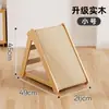 Tabla Rascadora para Gatos de Sisal, Cama Integrada para Gatos, Plegable, No Requiere Instalación, Estructura para Trepar Gatos de Madera Maciza, Resistente a los Arañazos, No Suelta Pelo, Juguete Afilador de Garras para Gatitos