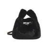Bolsa Peluda, Bolso de Mano Moderno y Versátil, Nuevo Estilo Invierno 2025, Bolso Cruzado de Hombro de Felpa y Terciopelo Súper Popular