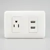 2024 Nuevo Estándar Americano Estándar Europeo México Colombia Perú Venezuela Interruptor de Luz Eléctrica Socket de Pared